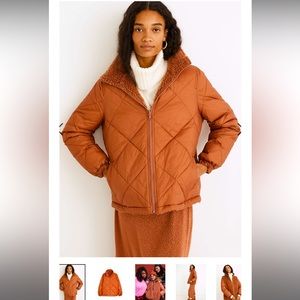 Madewell Reversable Sherpa Jacket